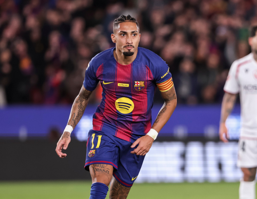 A brace from Raphinha makes Barça even further ahead (2-0)