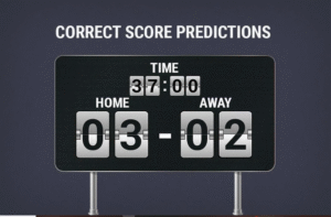 Surest correct score prediction